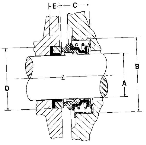 Seal, Pump Shaft, 5/8 In