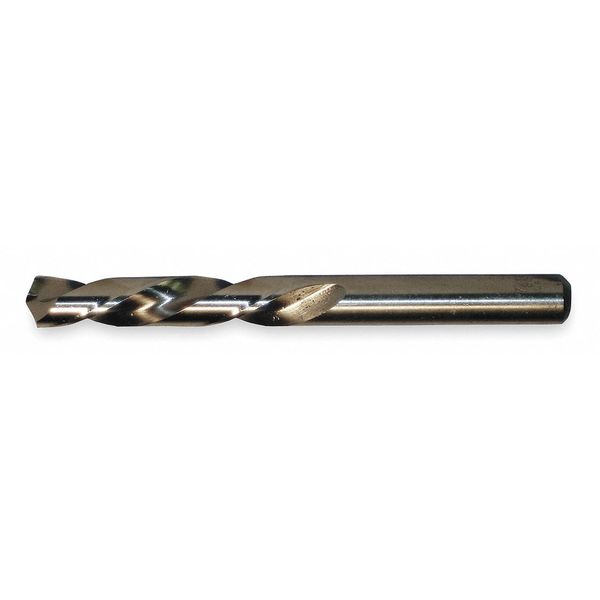 135Â° Cobalt Left-Hand Mechanics Length Drill Cle-Line 1880 Straw HSS-CO LHS/LHC 3/16