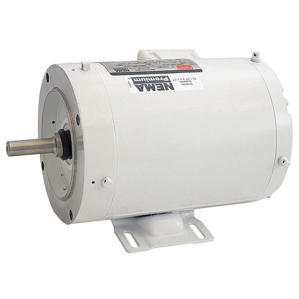 Washdown Motor, 3 Ph, TENV, 3/4 HP, 1725 rpm