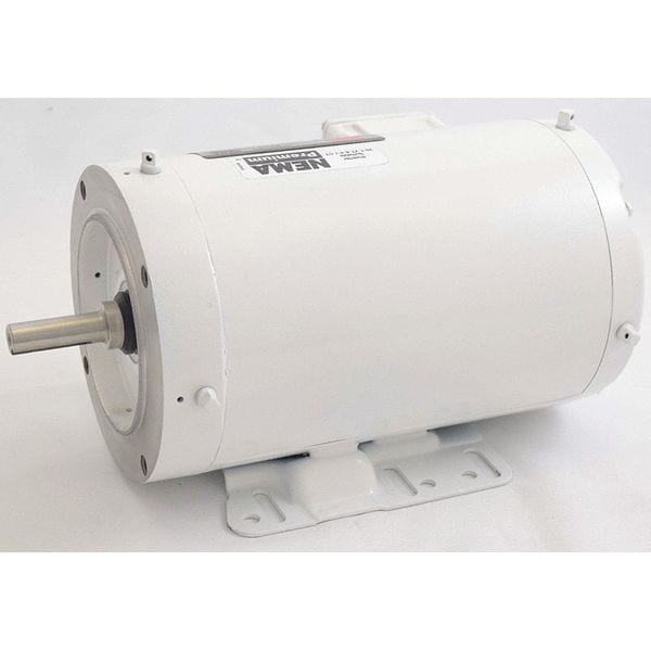 Washdown Mtr, 3 Ph, TENV, 1-1/2 HP, 1740 rpm