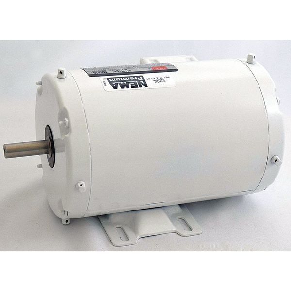 Washdown Motor, 3 Ph, TENV, 1 HP, 1725 rpm