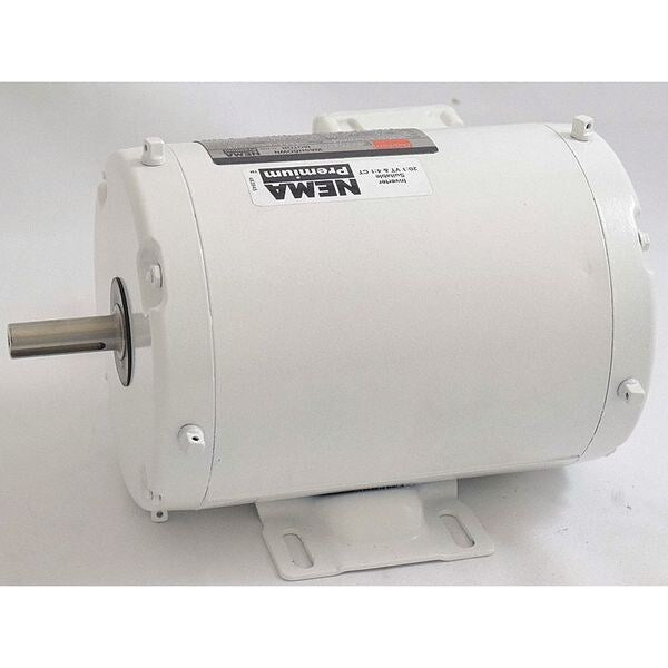 Washdown Motor, 3 Ph, TENV, 1/2 HP, 1725 rpm