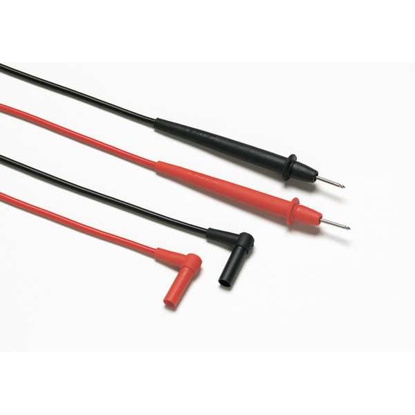 Test Leads, 48 In. L, 1000VAC, Black/Red, PR