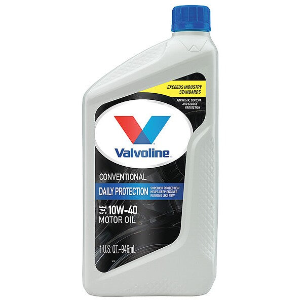Valvoline Motor Oil, 10W-40, Conventional, 1 Qt