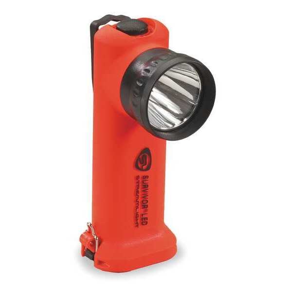 Orange No Led Industrial Handheld Flashlight, 175 lm