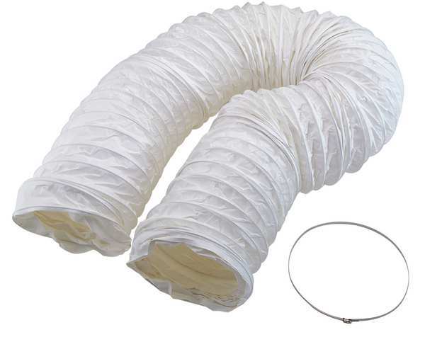 Accordion Duct Kit, 25 ft. L, 16 In. Dia.