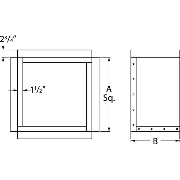 Wall Collar, 18 In.
