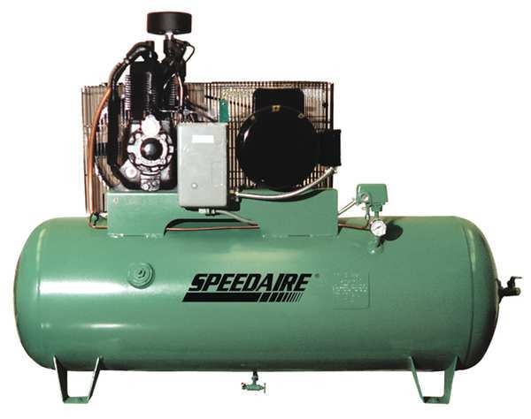 Electric Air Compressor, 2 Stage, 17.3 cfm