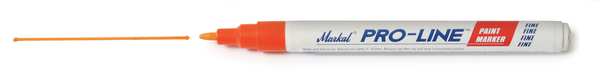 Permanent Liquid Paint Marker, Medium Tip, White Color Family, Paint