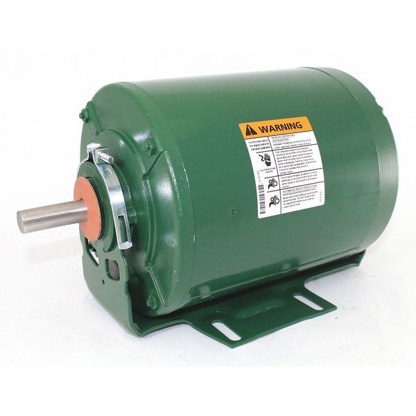 Agricultural Fan Motor, Split-Phase, 1/2 HP, 115/230V AC, 1,725 Nameplate RPM, 56 Frame