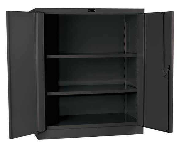 16 ga. ga. Steel Storage Cabinet, 36 in W, 42 in H, Stationary