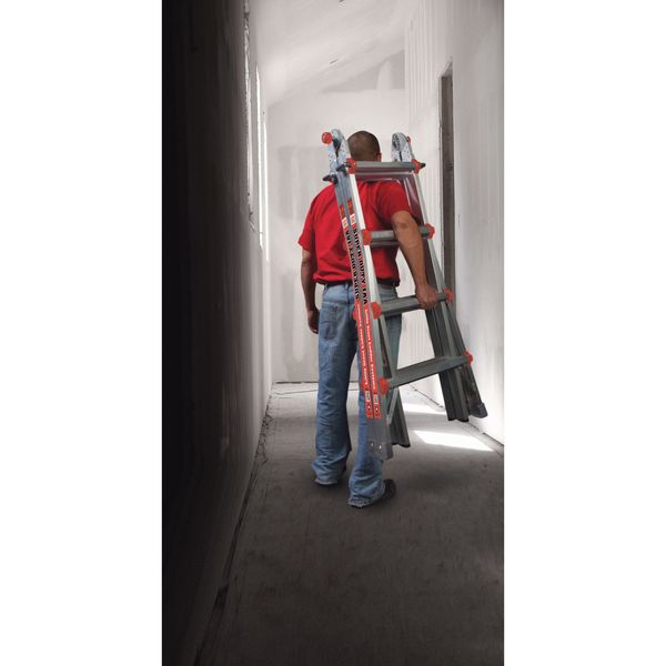 Multipurpose Ladder, 22 ft., IAA, Aluminum