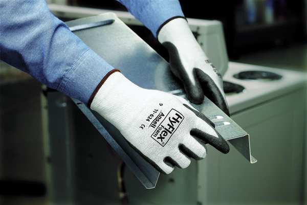Cut Resistant Coated Gloves, A2 Cut Level, Polyurethane, 3XL, 1 PR
