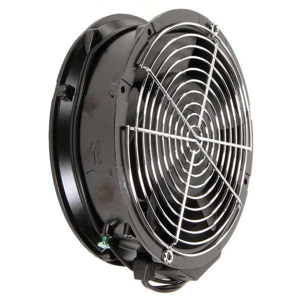 Axial Fan, Round, 115V AC, 190/235 cfm, 6 7/9 in W.
