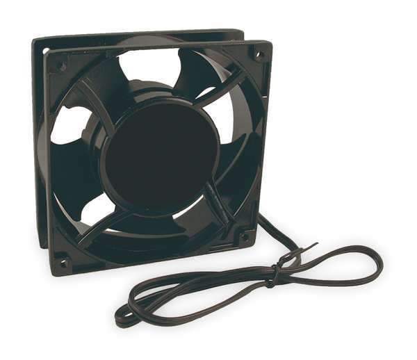 Axial Fan, Square, 115V AC, 88/110 cfm, 4 5/7 in W.