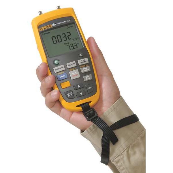 Handheld Micromanometer, 0 to 16 In WC