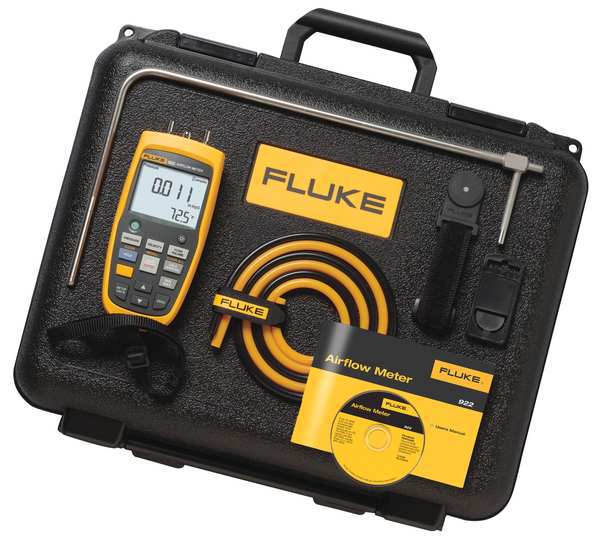 Handheld Micromanometer Kit, 0 to 16In WC