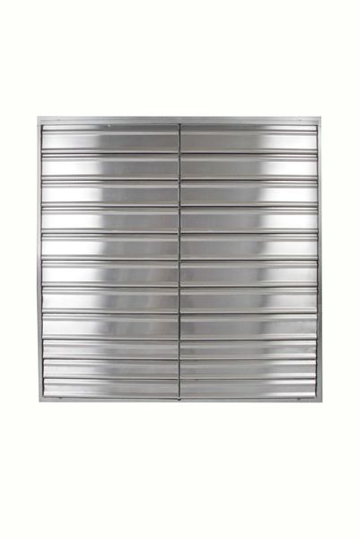 48 in Backdraft Damper / Wall Shutter, 48-1/2 in x 48-1/2 in