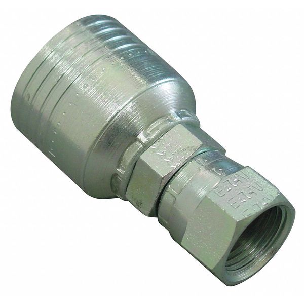 Hydraulic Hose Fitting, 4 in. L