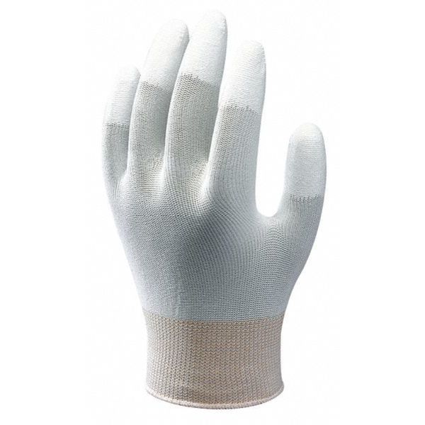 Coated Gloves, S, White, PR