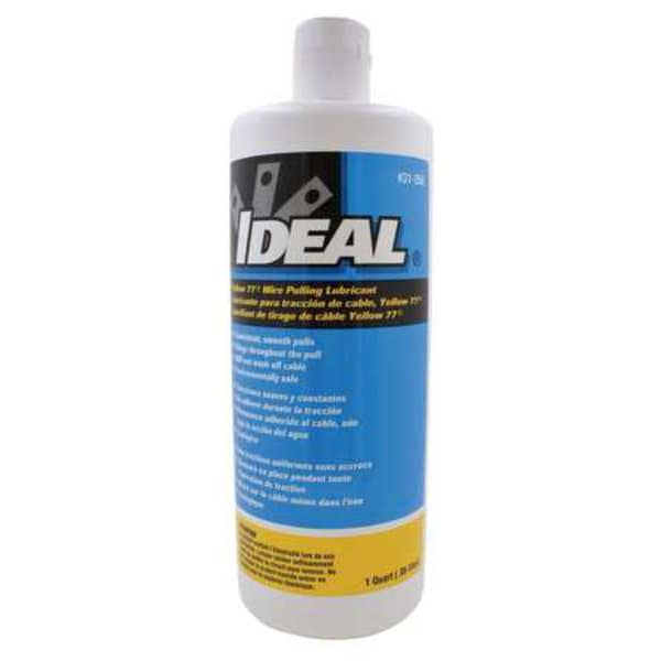 Wire Pulling Lubricant, 1 qt. Bottle, Ylw