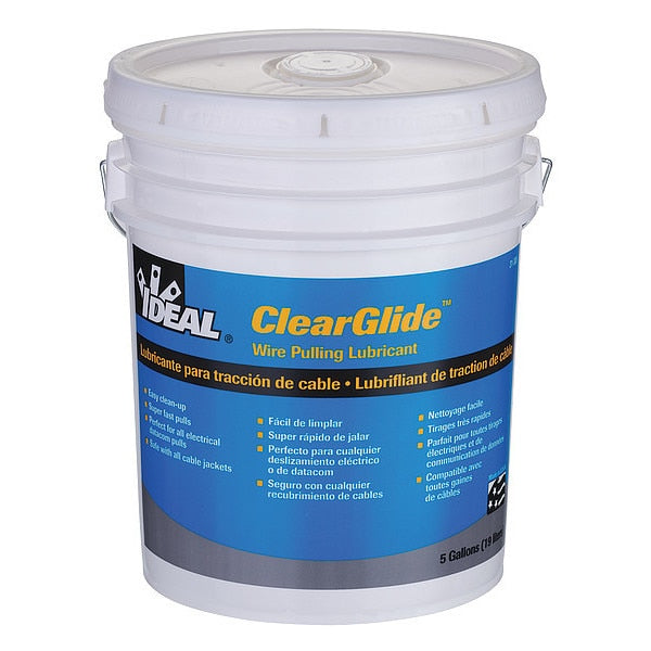 Wire Pulling Lubricant, 5 gal. Bucket, Clr