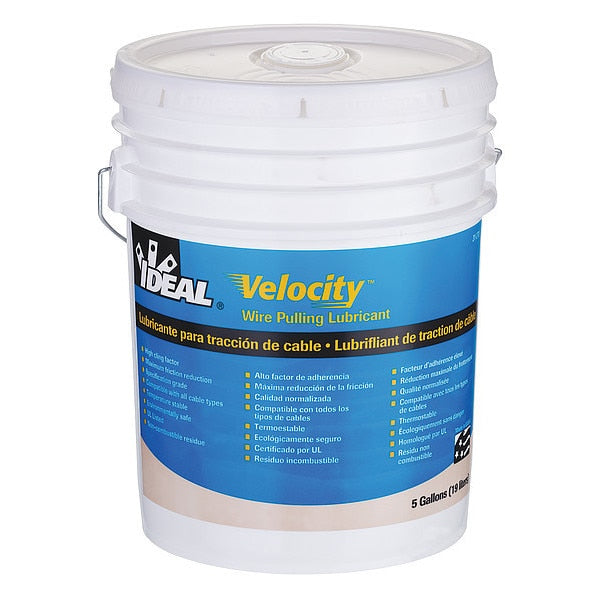 5 gal Cable and Wire Pulling Lubricants Bucket Ivory