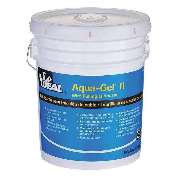 Wire Pulling Lubricant, 5 gal Bucket, Blue
