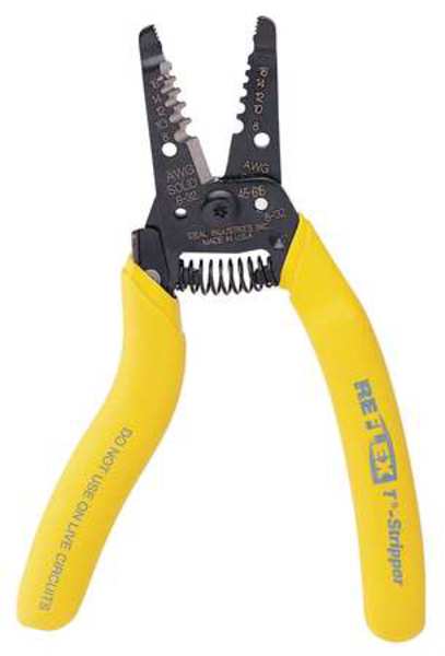 7 in Wire Stripper Solid: 8 to 16 AWG, Stranded: 10 to 18 AWG