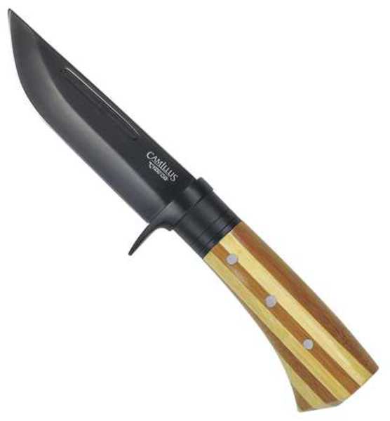 Fixed Blade Knife, Fine, Drop Point, 10 In