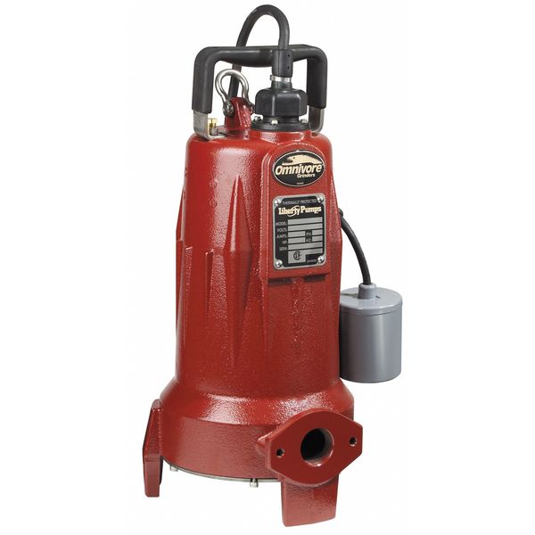 Grinder Pump, 2 HP, 208-230 Voltage