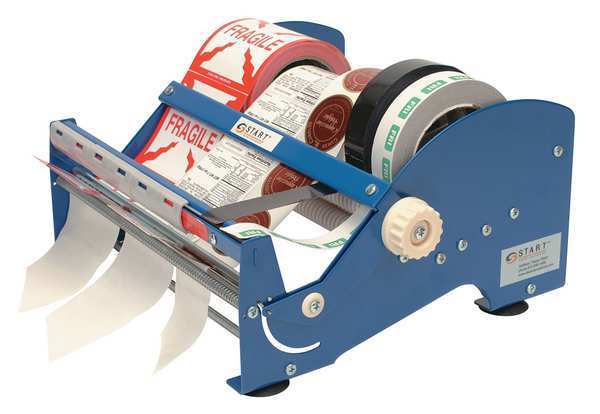 Multi Roll Tape And Label Dispenser, Blue