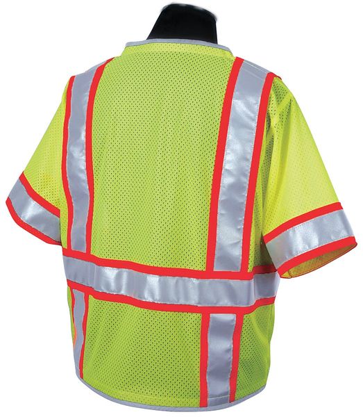 Medium Class 3 High Visibility Vest, Lime