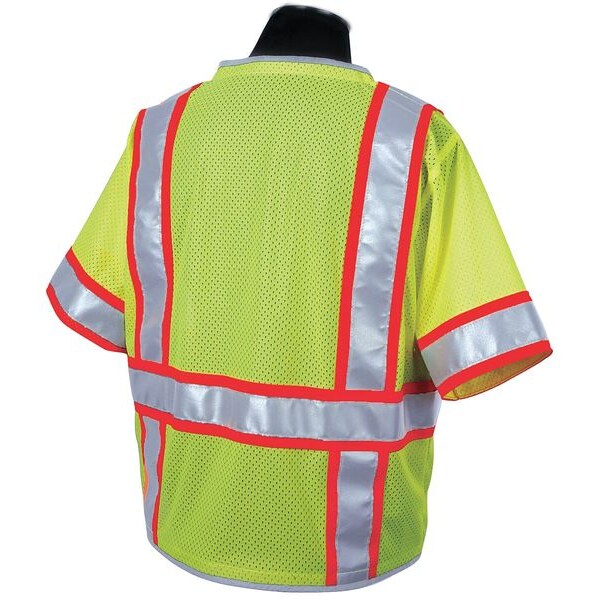 4XL Class 3 High Visibility Vest, Lime