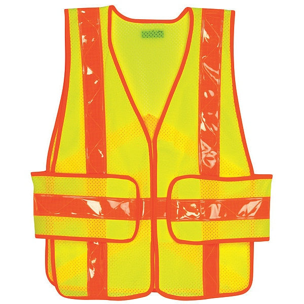 2XL Class 3 High Visibility Vest, Lime