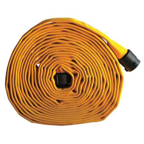 Attack Line Fire Hose, Yellow, 400 psi
