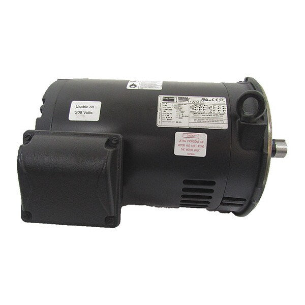 3-Phase General Purpose Motor, 3 HP, 182TC Frame, 230/460V AC Voltage, 1,750 Nameplate RPM