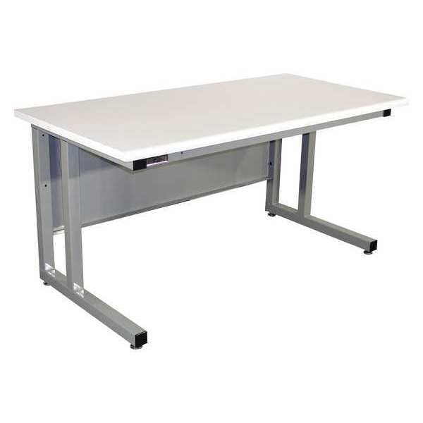 Workstation, ESD, Rolled Edge, Lt Gray