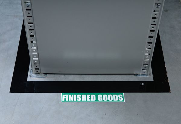 Floor Marking Tape, Roll, 4In W, 100 ft. L