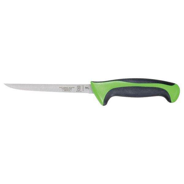 Boning Knife, Narrow, 6 In., Green Handle