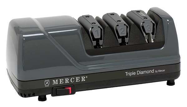 Electric Knife Sharpener, 3 Stages, 120V