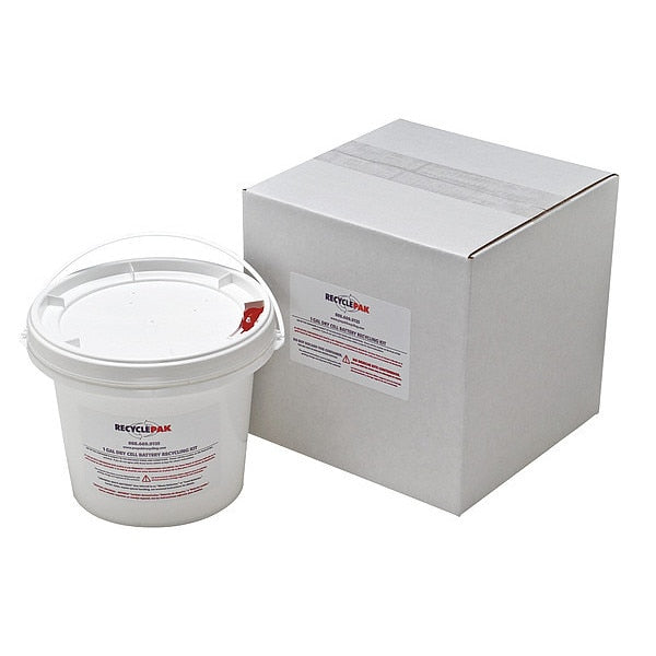 Veolia Dry Cell Battery Recycling Pail, 1 gal.