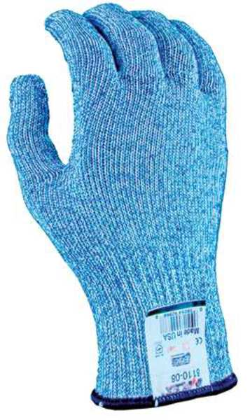 Cut Resistant Gloves, A5 Cut Level, Uncoated, XS, 1 PR