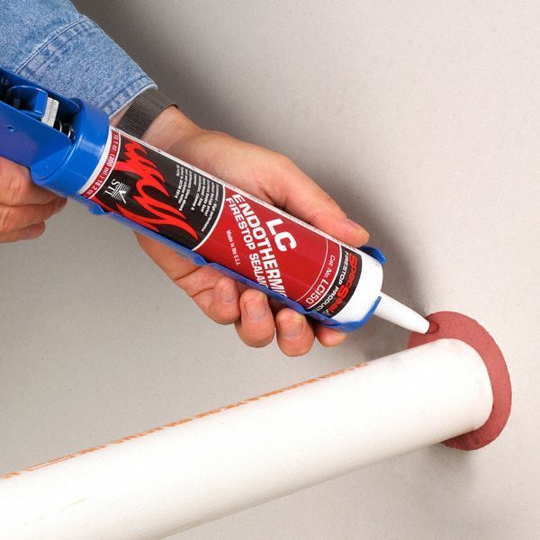 Fire Barrier Sealant, 5 gal., Red
