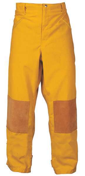 Turnout Pants, Yellow, XL, Inseam 31 In.