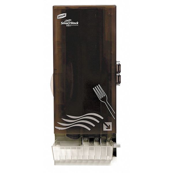 Fork Dispenser, Smoke, Capacity 120