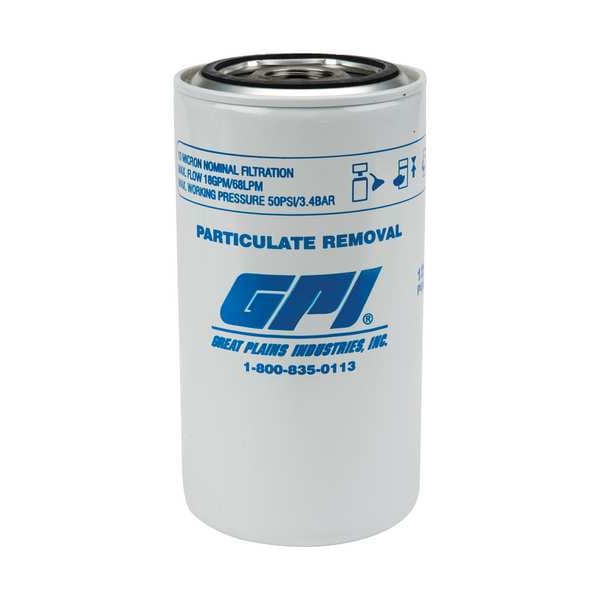 Fuel Filter Canister, 3-3/4 x 3-3/4 x 7In