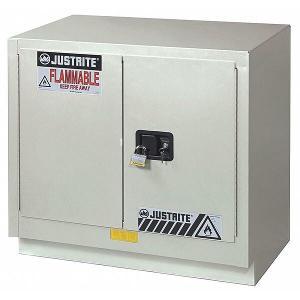Flammable Cabinet, 23 gal., Light Neutral