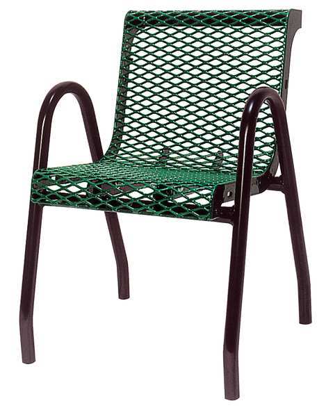 Chair, Expanded, 30H, Green