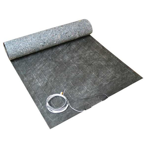 Electric Floor Heating Pad, 20 ft. L